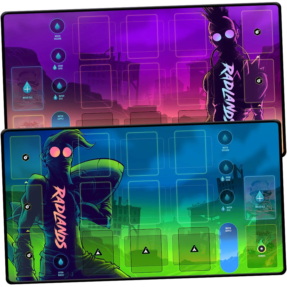 Radlands Hazmats Playmats, Set of 2